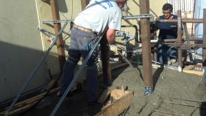 concrete housekeeping pads